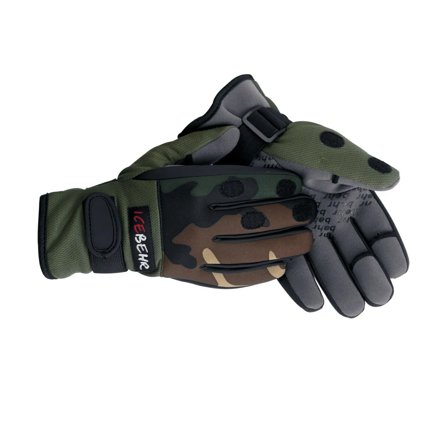 Clearance Icebehr Titanium Neopren Handschuhe (camouflage)
