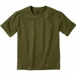 Discount il Lago Basic 3er Set: T-Shirts Herren (Oliv/Beige/Braun)