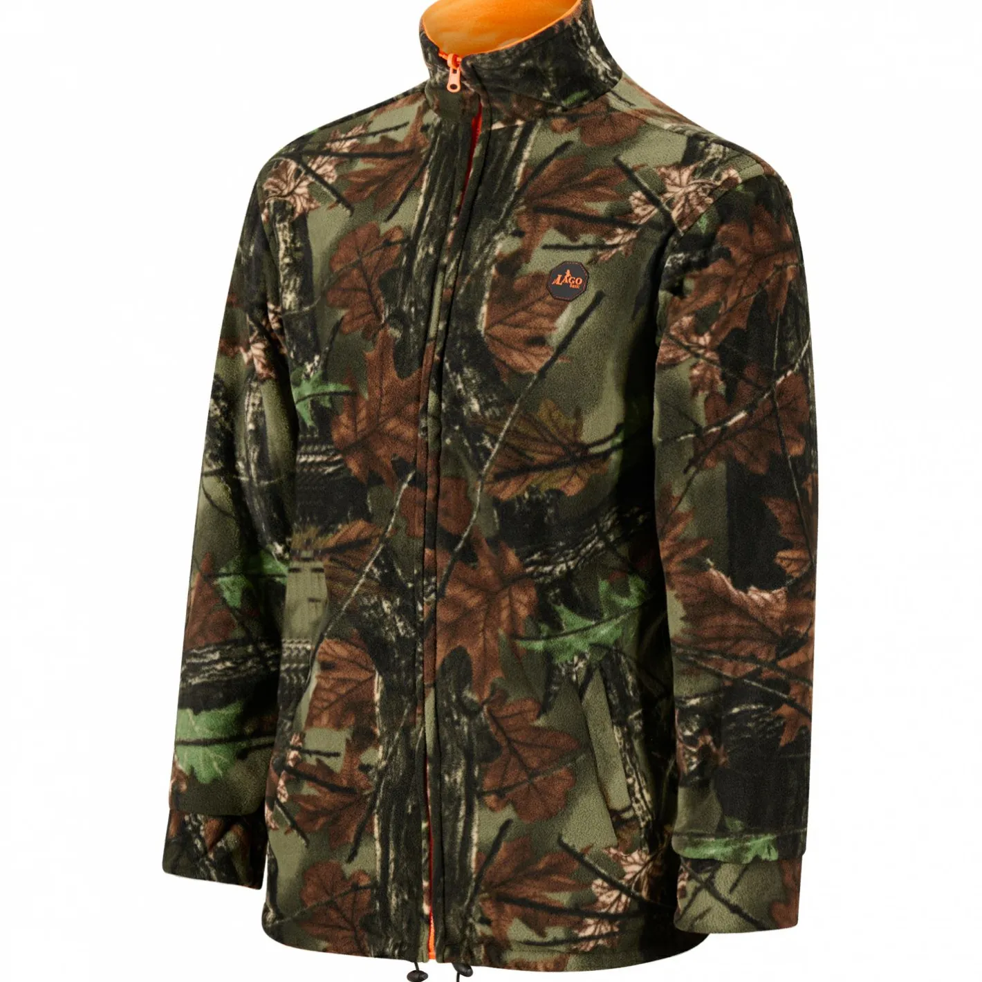 il Lago Basic Outdoor- & Angel-Jacken<Fleece-Wendejacke Holk Herren (Camouflage)