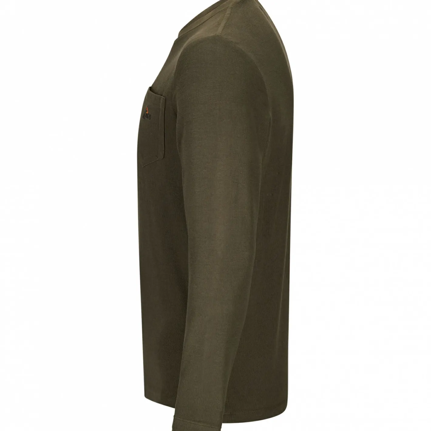 Online il Lago Basic Longsleeve Heavy Keiler Herren (Oliv)