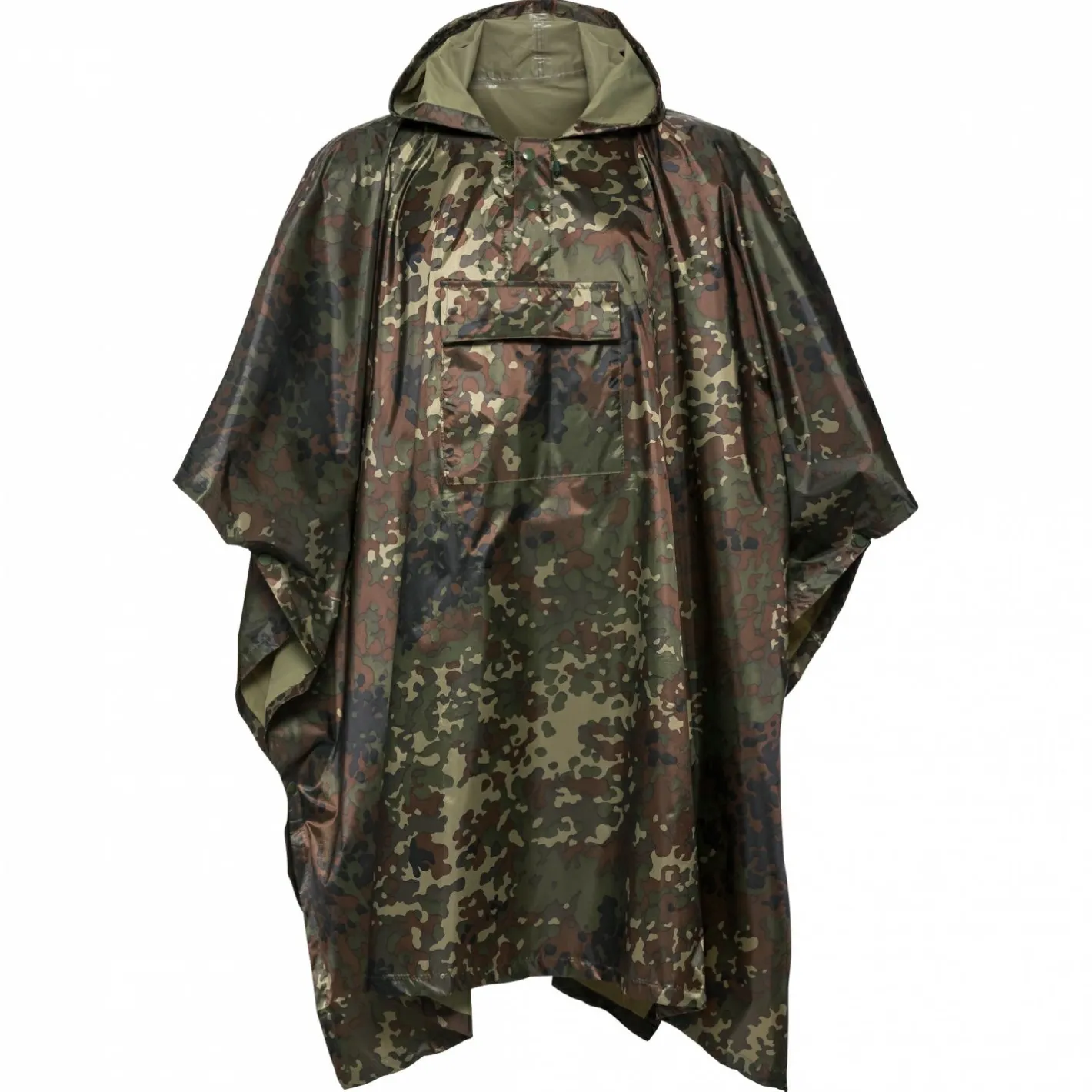 il Lago Basic Regenjacken & Regenponchos<Poncho Unisex (Camouflage)