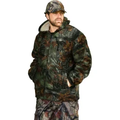 Clearance il Lago Basic Thermo Fleecejacke Herren (Camouflage)