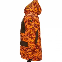 il Lago Prestige Outdoor- & Angel-Jacken<Drückjagd-Jacke Himal Herren (Orange Camouflage)