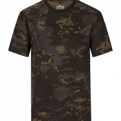 il Lago Prestige Angelshirts & Angel-Oberteile<2er Set: T-Shirts Herren (Beige Camou/Dark Camou)