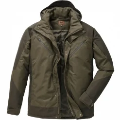 il Lago Prestige Outdoor- & Angel-Jacken<Extremejacke Geo Pro Herren (Oliv)