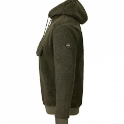 il Lago Prestige Angelpullover & -Strickjacken<Faserpelz-Hoodie Skorgeura Herren (Oliv)