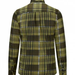 il Lago Prestige Outdoor- & Angelhemden<Fleece Holzfällerhemd Vall Herren (Oliv)