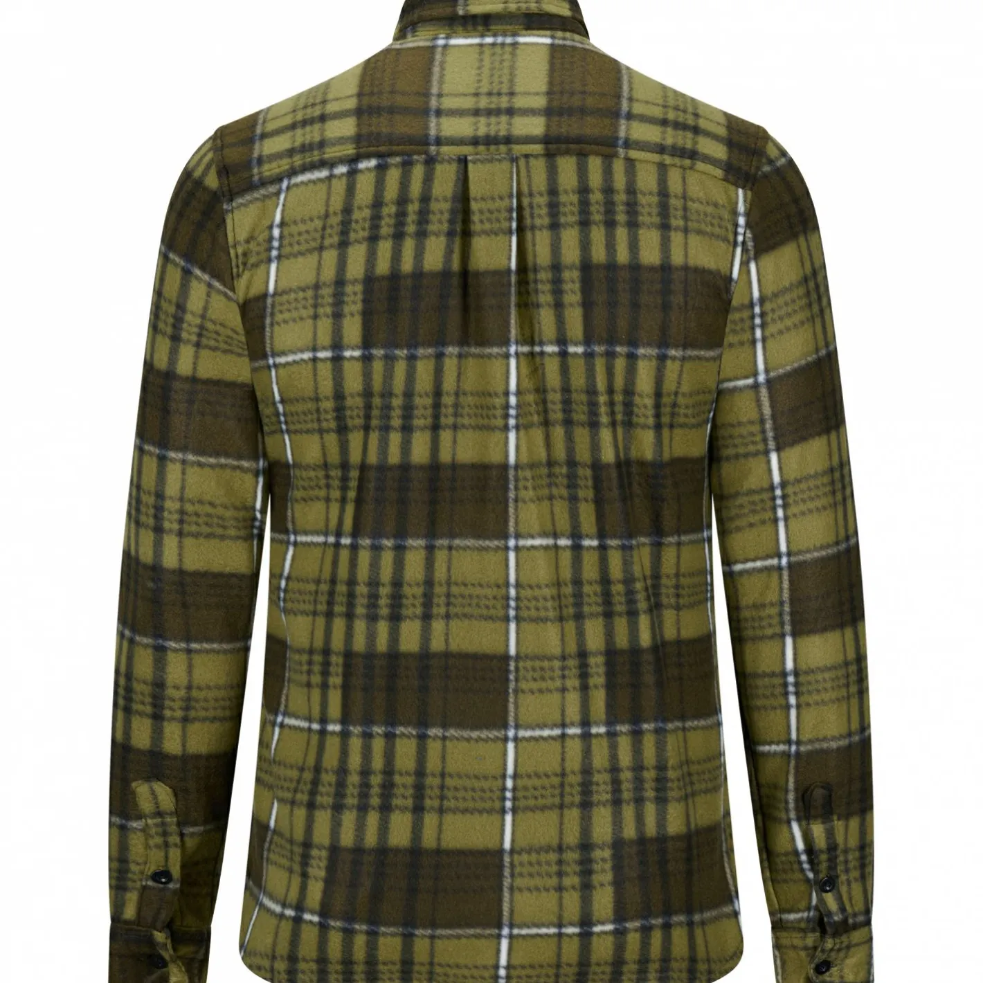 il Lago Prestige Outdoor- & Angelhemden<Fleece Holzfällerhemd Vall Herren (Oliv)