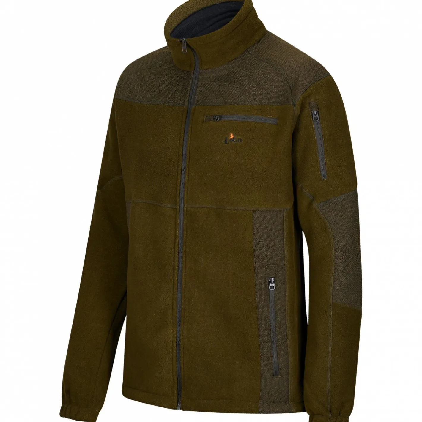 Outlet il Lago Prestige Fleecejacke Passion Pro+ Herren (Oliv)