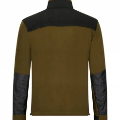 Clearance il Lago Prestige Fleecejacke Aiko Herren (Oliv/Schwarz)