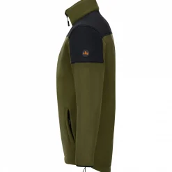 Hot il Lago Prestige Fleecejacke Rouven Herren (Oliv/Schwarz)