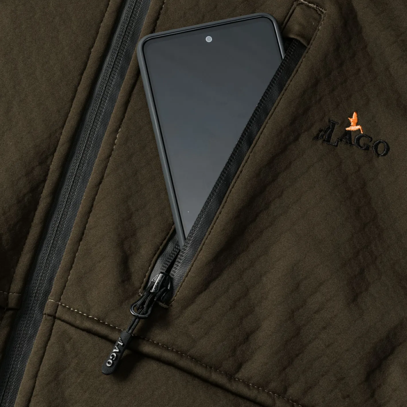 il Lago Prestige Outdoor- & Angel-Jacken<Funktionsjacke Shawk Herren (Oliv)