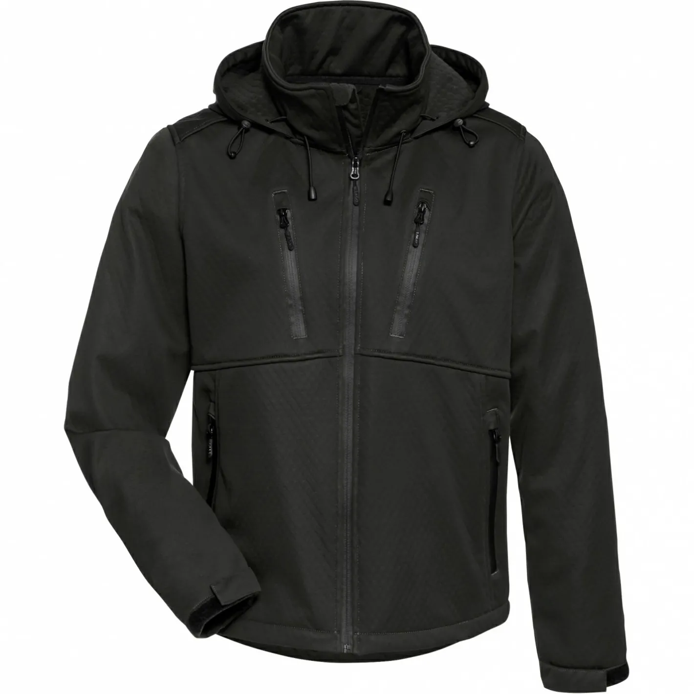 il Lago Prestige Outdoor- & Angel-Jacken<Funktionsjacke Shawk Herren (Schwarz)