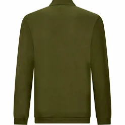 il Lago Prestige Angelpullover & -Strickjacken<Halfzip Sweatshirt Eivinn Herren (Oliv)