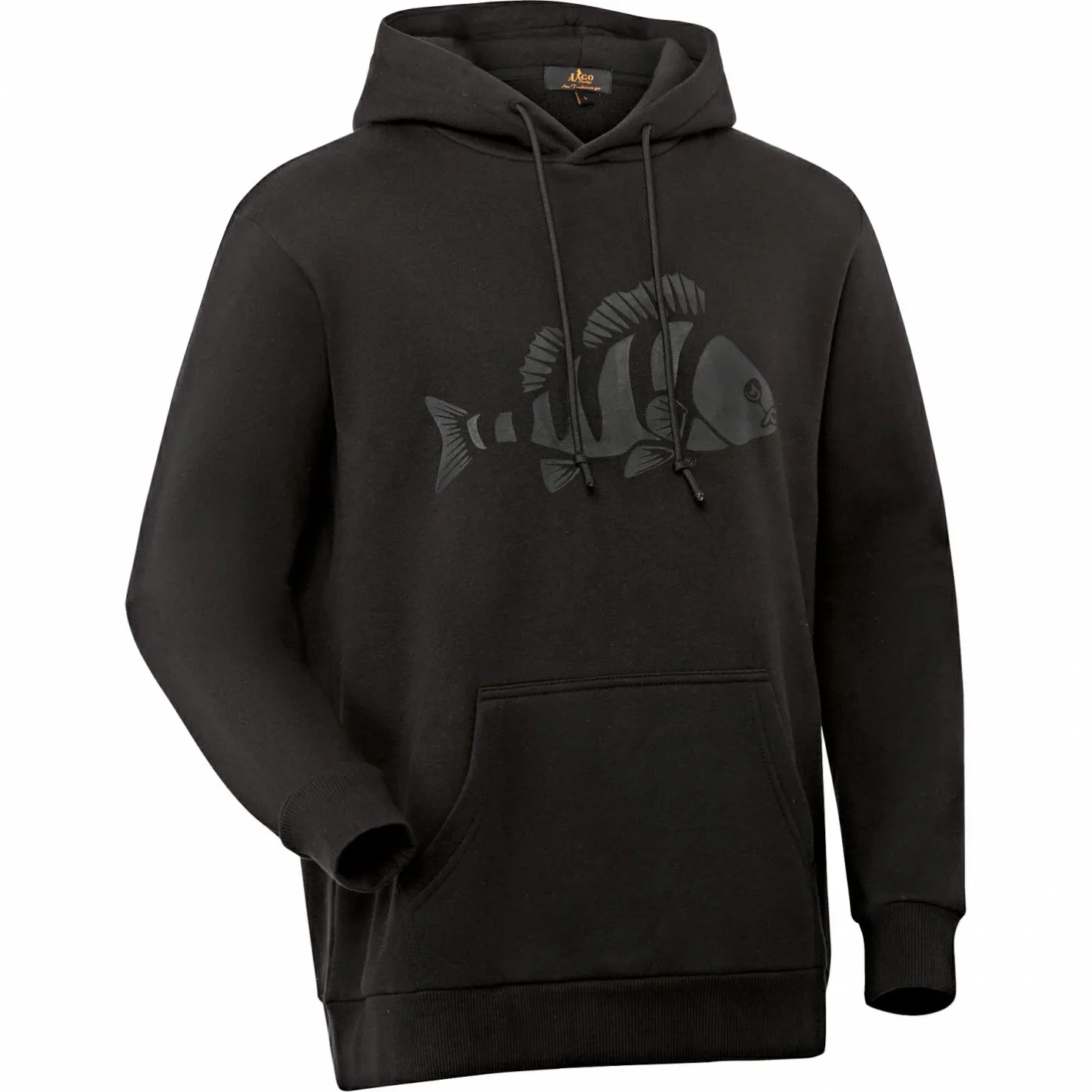 Outlet il Lago Prestige Hoodie "Barsch" Herren (Schwarz)