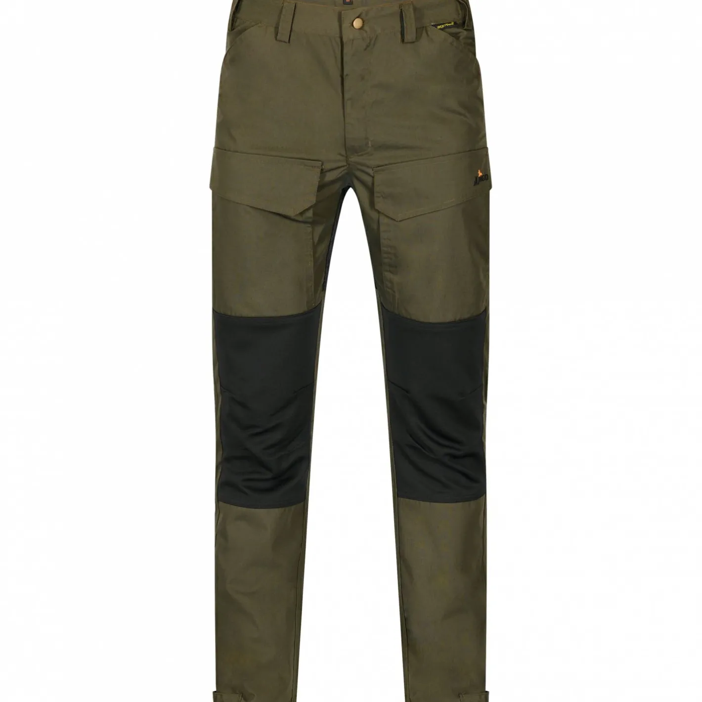 il Lago Prestige Outdoor- & Angler-Cargohosen<Hose Green Trouaska Herren (Oliv/Schwarz)
