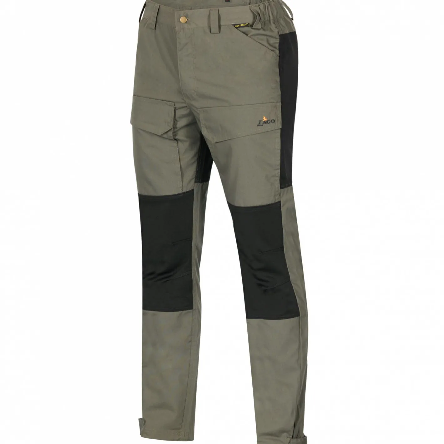 il Lago Prestige Outdoor- & Angler-Cargohosen<Hose Green Trouaska Herren (Oliv/Schwarz)
