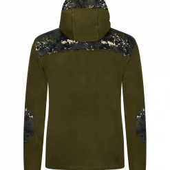 il Lago Prestige Angelpullover & -Strickjacken<Hybrid-Hoodie Shawk Herren (Oliv/phantomX)