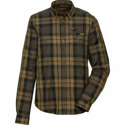 il Lago Prestige Damen Angelshirts & -Oberteile<Jagdhemd Juna Damen (Braun)