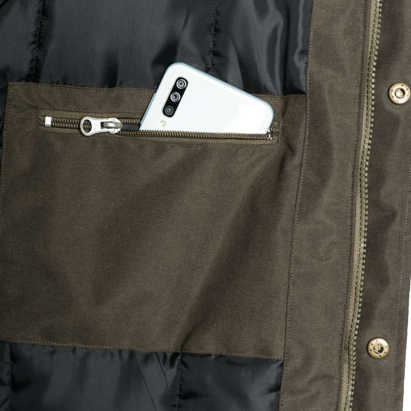 il Lago Prestige Outdoor- & Angel-Jacken<Jagdparka Active Hunt Neo Herren (Oliv)