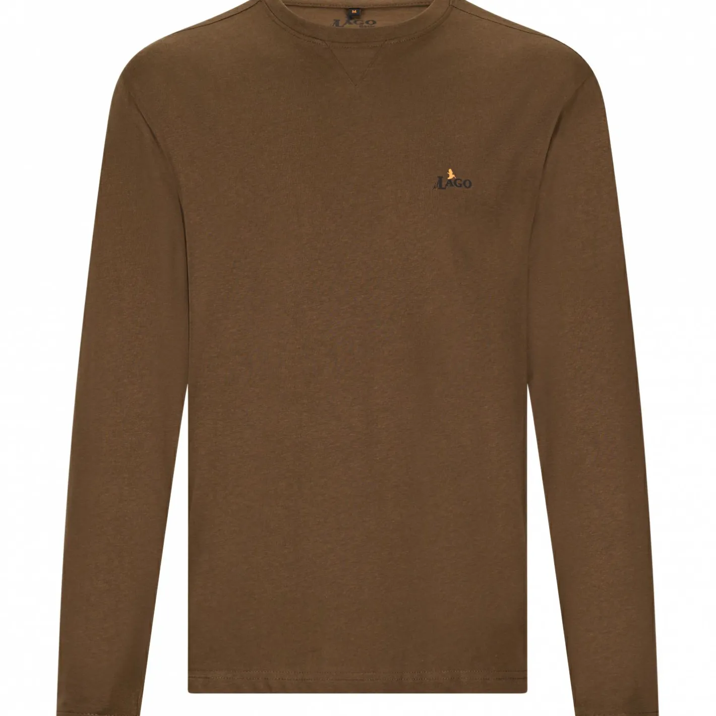 Hot il Lago Prestige Langarmshirt Jonah Herren (Braun)
