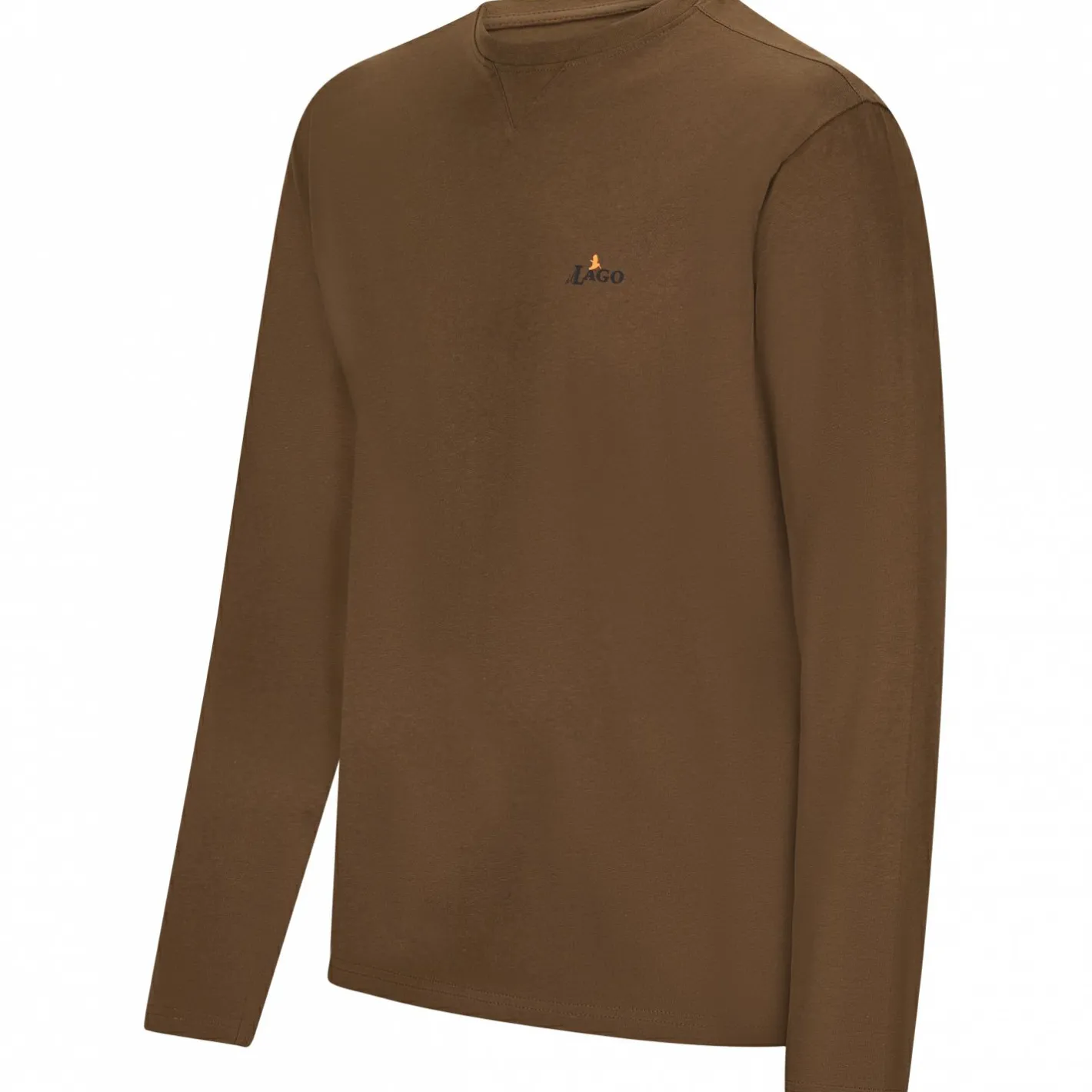 Hot il Lago Prestige Langarmshirt Jonah Herren (Braun)