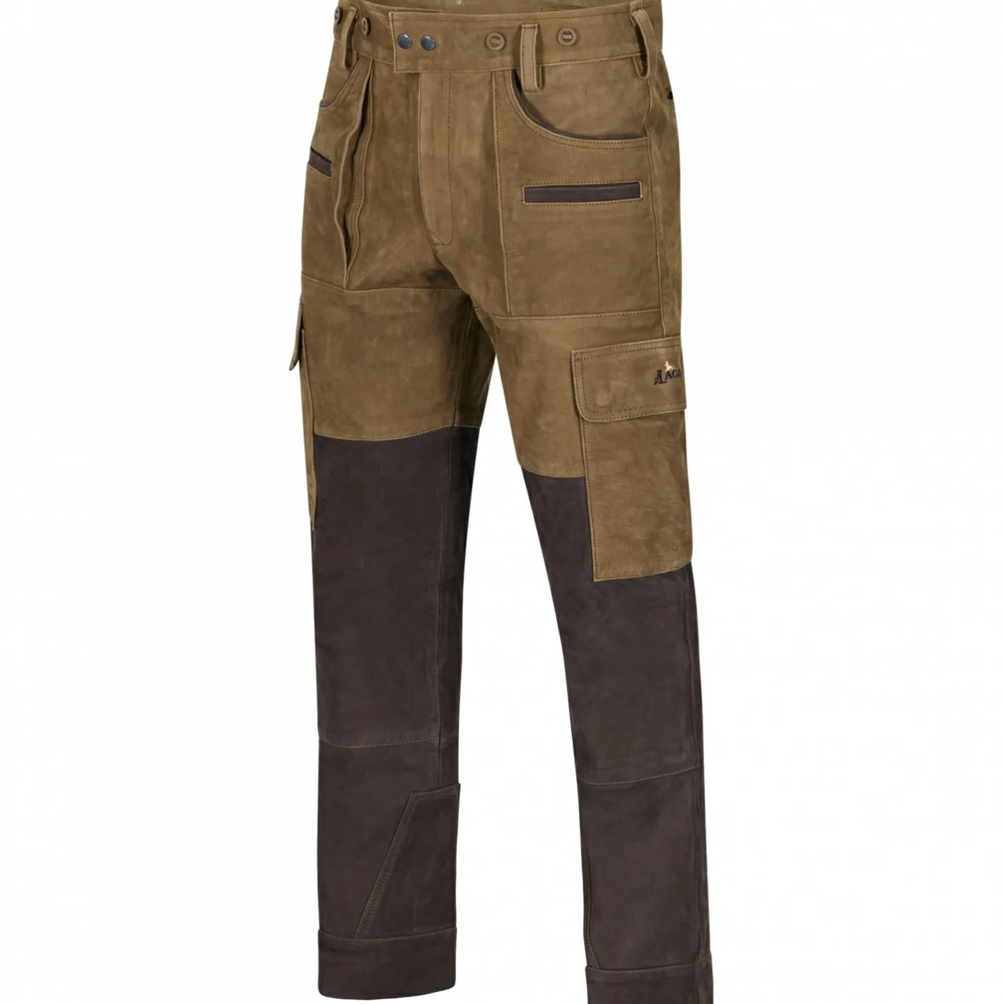 Hot il Lago Prestige Lederhose Arne Herren (Braun/Schwarz)