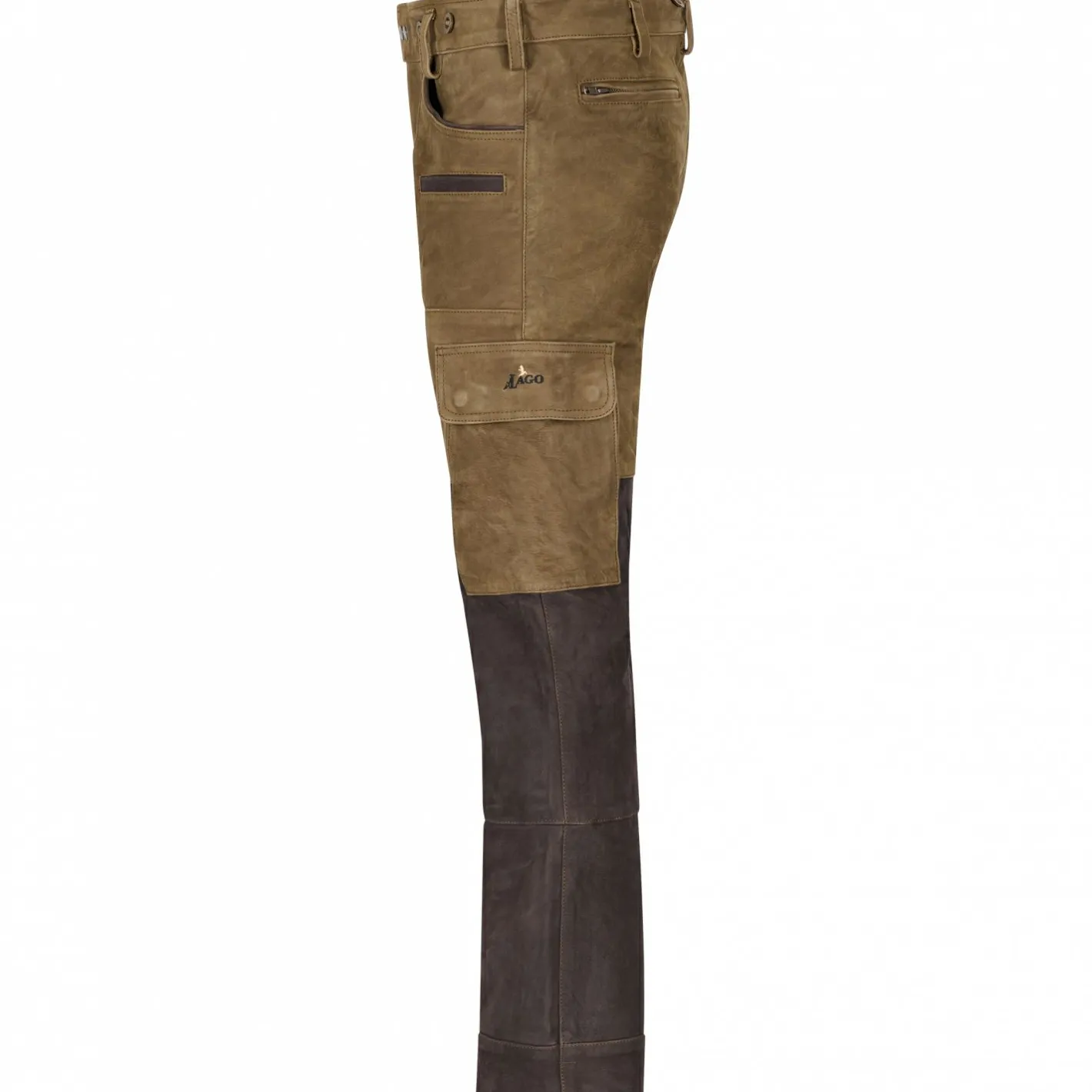 Hot il Lago Prestige Lederhose Arne Herren (Braun/Schwarz)