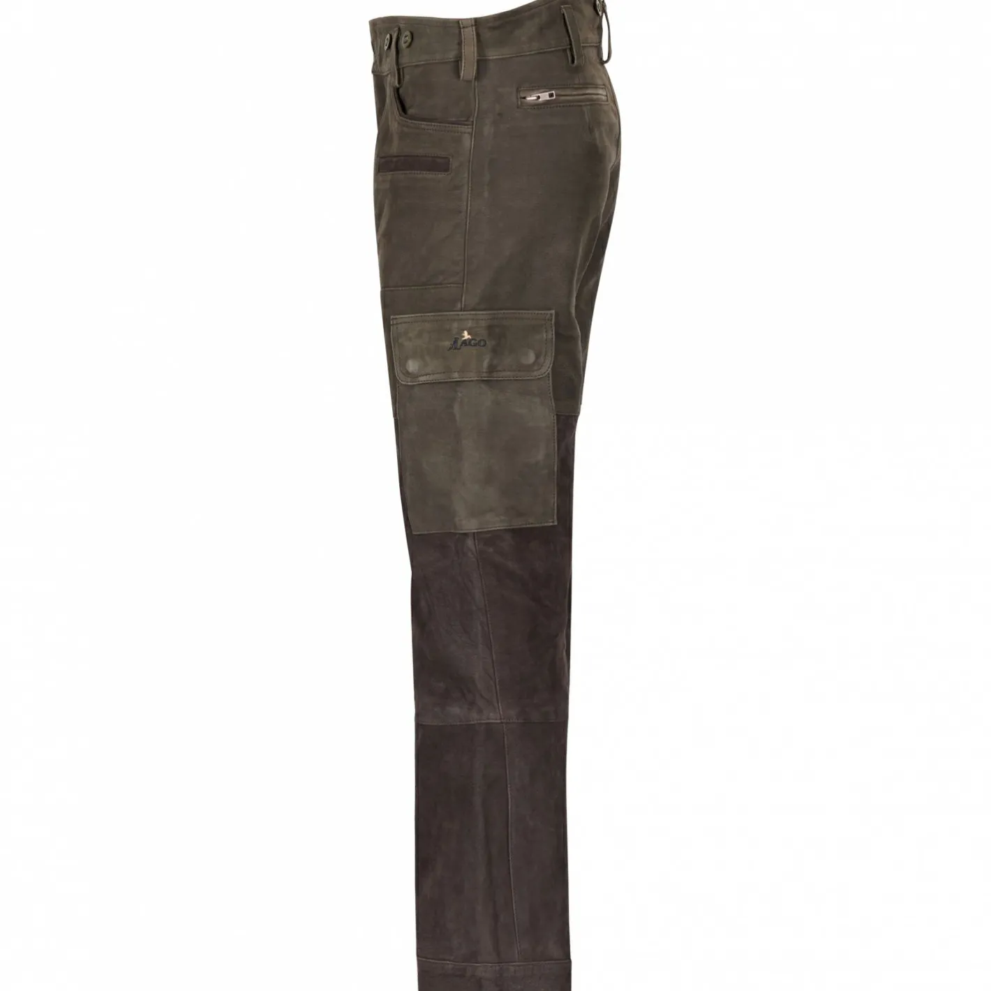 Online il Lago Prestige Lederhose Arne II Herren (Braun)