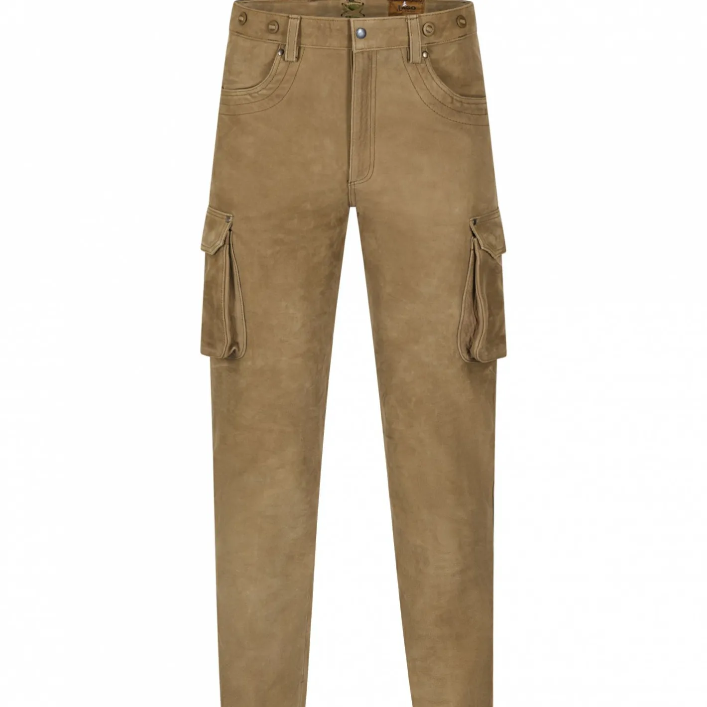 New il Lago Prestige Lederhose Zermatt Herren (Braun)