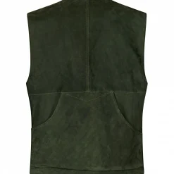 il Lago Prestige Outdoor- & Anglerwesten<Lederweste Field Vest Herren (Oliv)