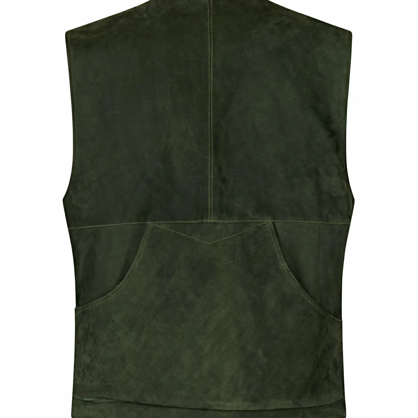 il Lago Prestige Outdoor- & Anglerwesten<Lederweste Field Vest Herren (Oliv)