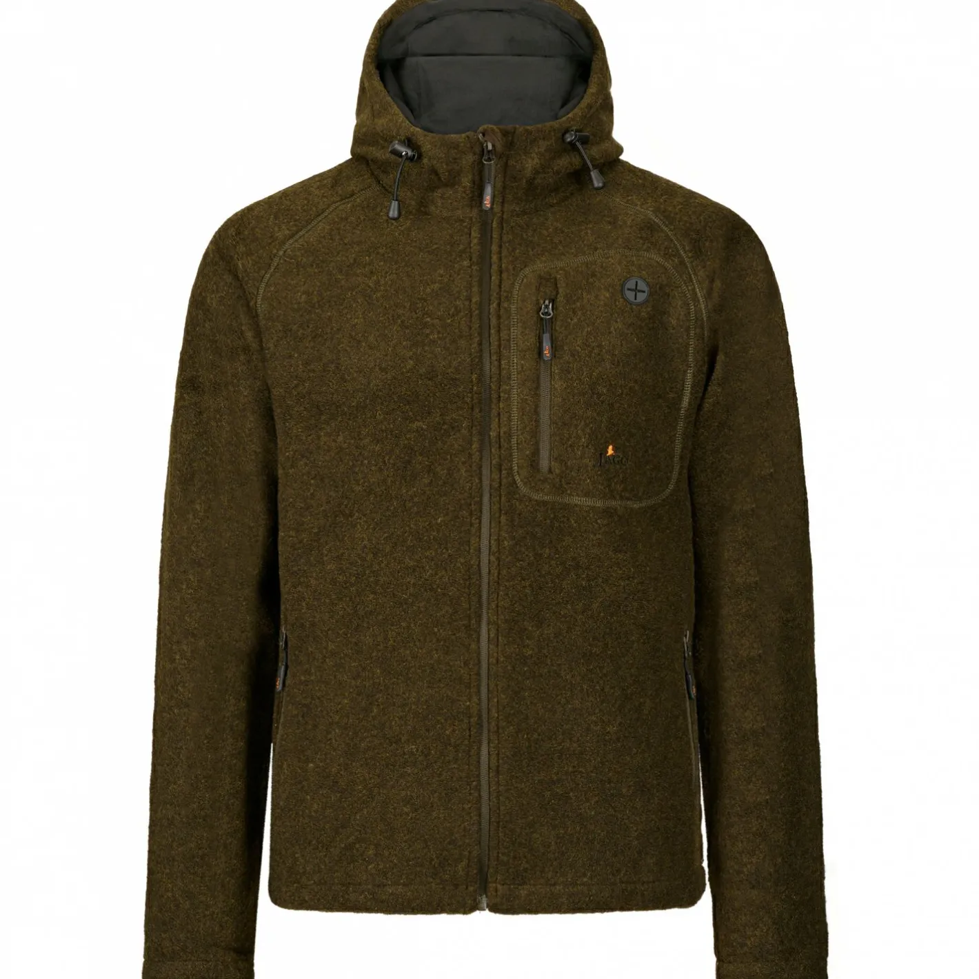 il Lago Prestige Outdoor- & Angel-Jacken<Lodenfleece-Jacke Geo Pro Membran Herren (Oliv)