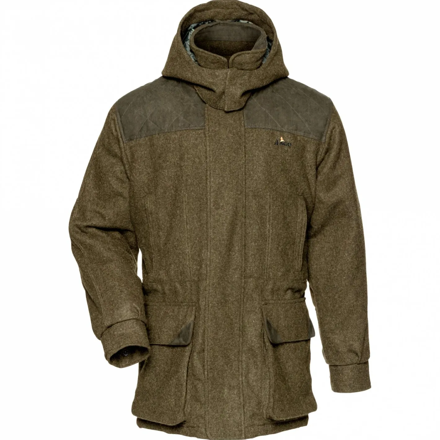 il Lago Prestige Outdoor- & Angel-Jacken<Lodenjacke Allgäu Herren (Oliv)