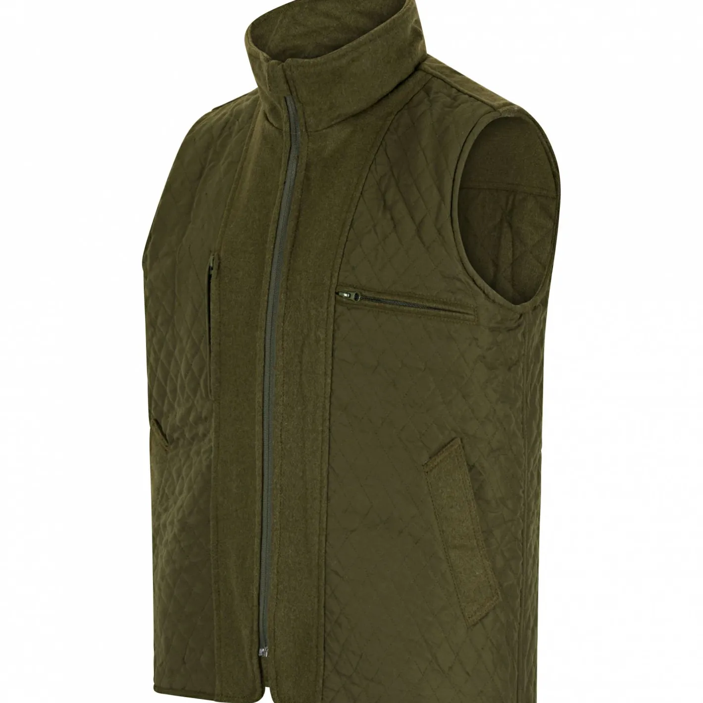 New il Lago Prestige Lodenweste Waidmanns Herren (Oliv)
