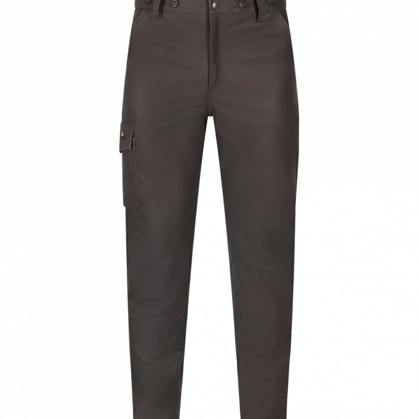 il Lago Prestige Outdoor- & Angel-Lederhosen<Nubuklederhose Sprinz Herren (Braun)