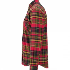 il Lago Prestige Outdoor- & Angelhemden<Oberhemd Scandica Herren (Rot/Oliv)