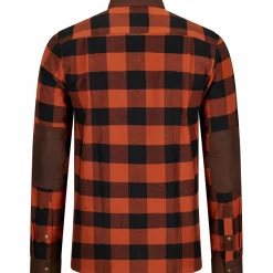 il Lago Prestige Damen Angelshirts & -Oberteile<Outdoorhemd Matador Herren (Rostbraun)