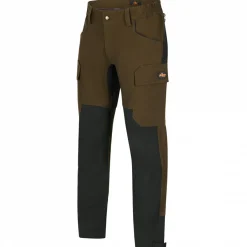 Hot il Lago Prestige Outdoorhose Jütland Herren (Oliv/Schwarz)