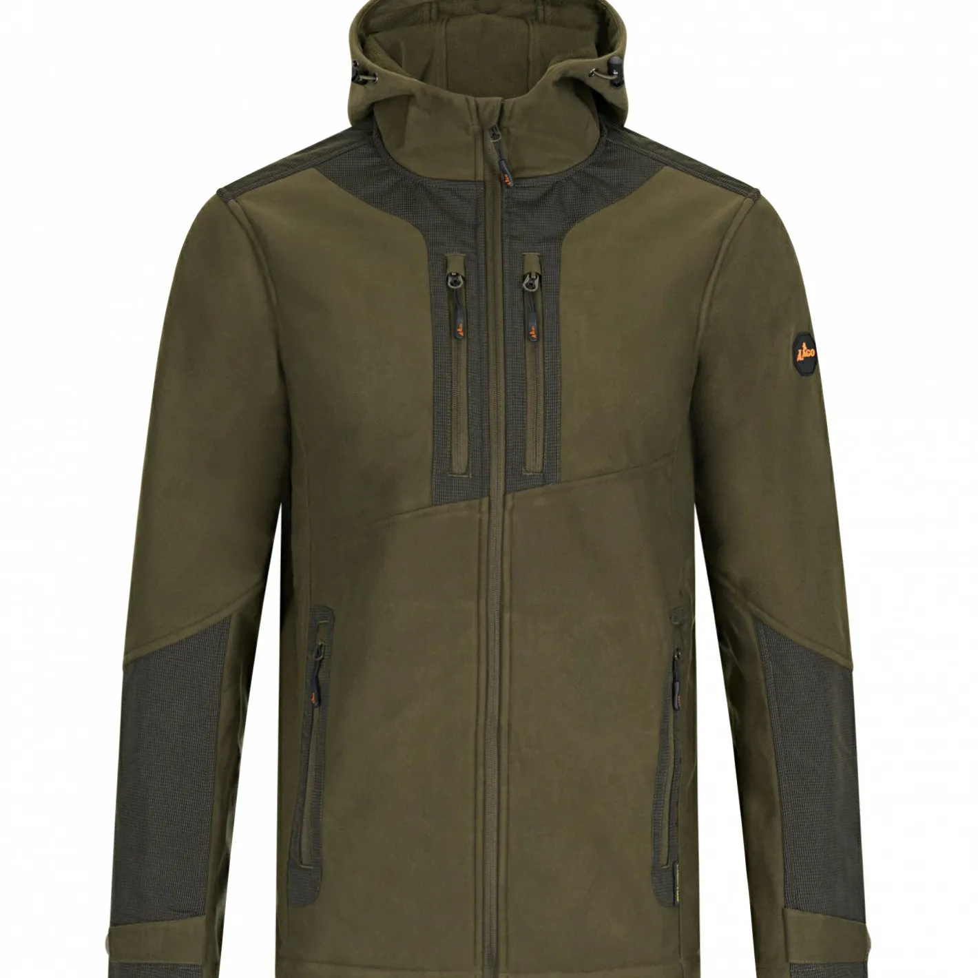 il Lago Prestige Outdoor- & Angel-Jacken<Outdoorjacke Active Hunt PRO LTX Herren (Oliv/Schwarz)