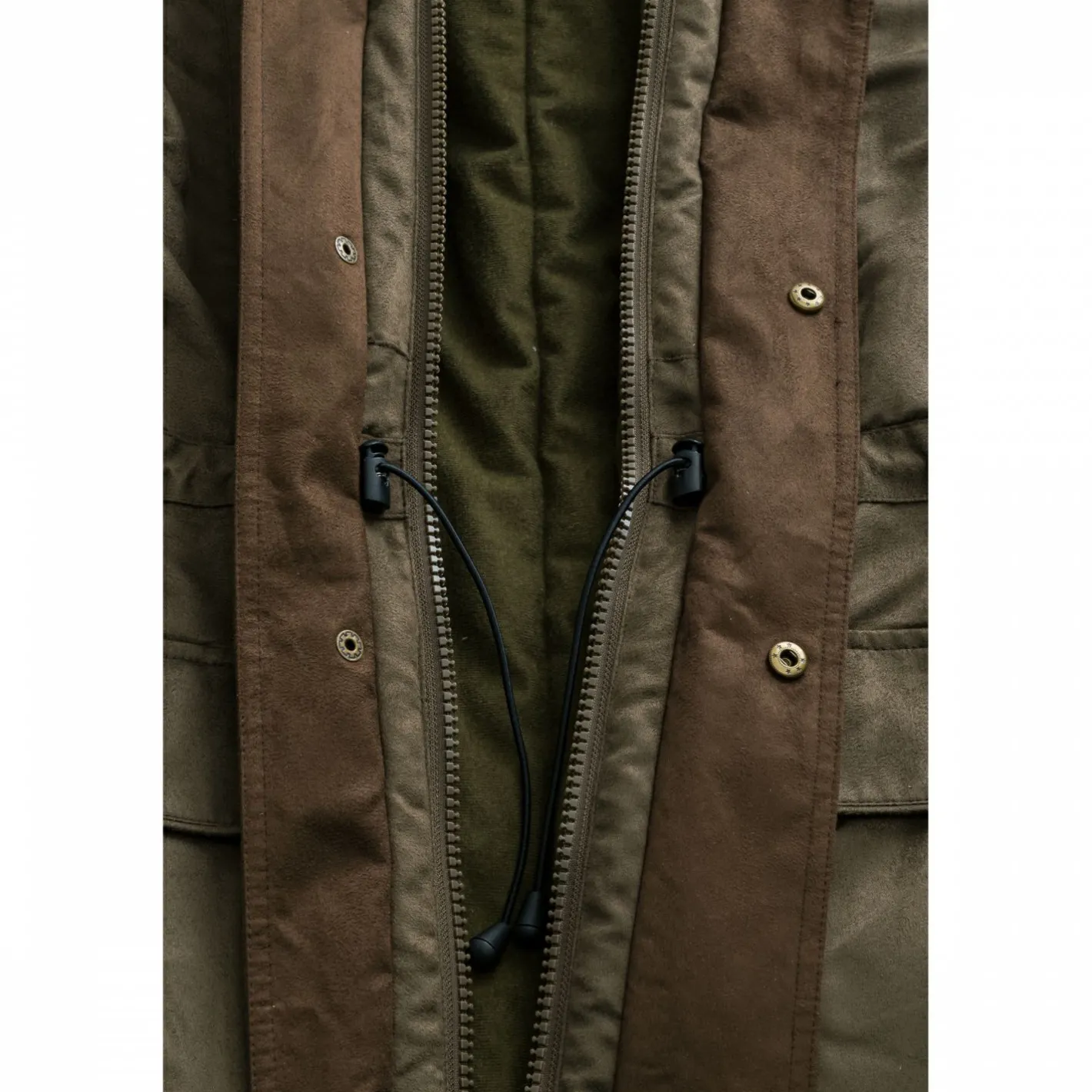 Online il Lago Prestige Parka Arctic Herren (Oliv)