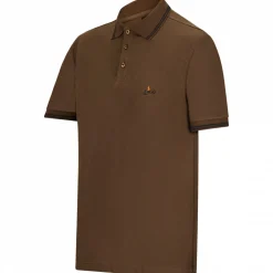 Best il Lago Prestige Poloshirt Pique Herren (Braun)