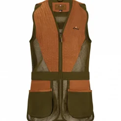 il Lago Prestige Outdoor- & Anglerwesten<Schießweste Sienna Herren (Oliv/Beige)