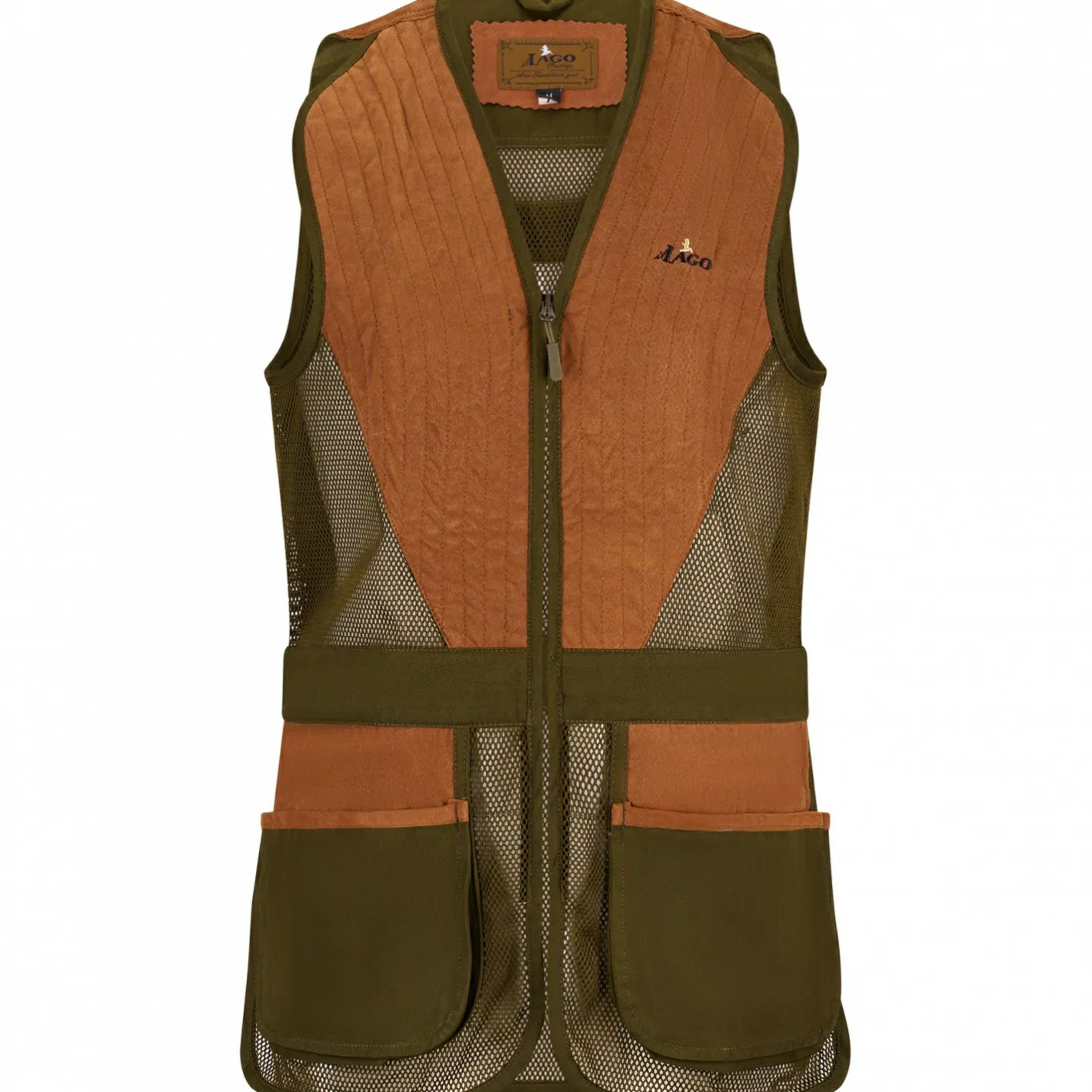 il Lago Prestige Outdoor- & Anglerwesten<Schießweste Sienna Herren (Oliv/Beige)
