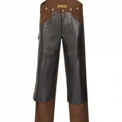 il Lago Prestige Outdoor- & Angel-Lederhosen<Schwedenhose Lund Herren (Braun/Schwarz)