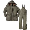 il Lago Prestige Winter- & Thermojacken|Angelanzüge<Set: Jacke + Latzhose Arctic Herren (Braun)
