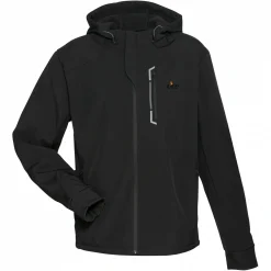 il Lago Prestige Outdoor- & Angel-Jacken<Softshelljacke Germania Herren (Schwarz)