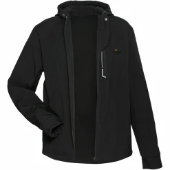 il Lago Prestige Outdoor- & Angel-Jacken<Softshelljacke Germania Herren (Schwarz)