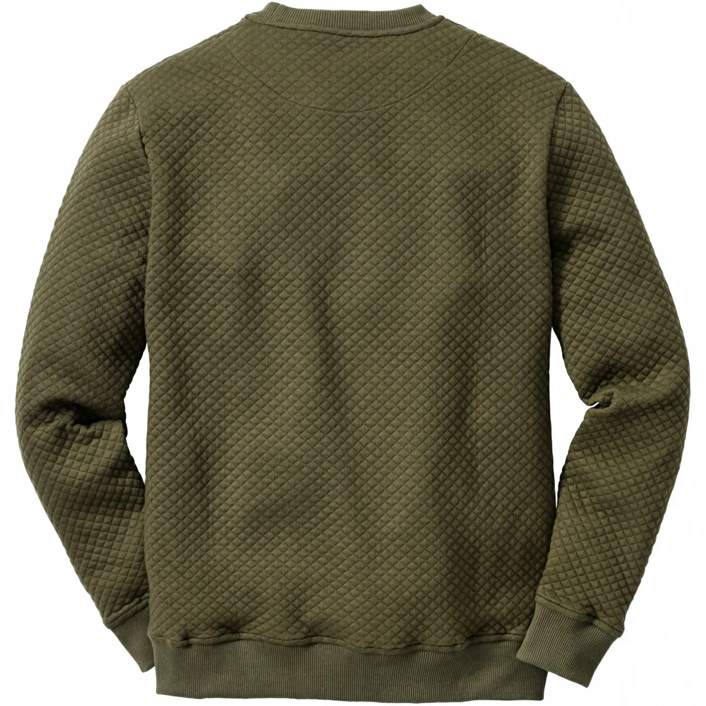 New il Lago Prestige Stepp Midlayer Nordica Herren (Oliv)