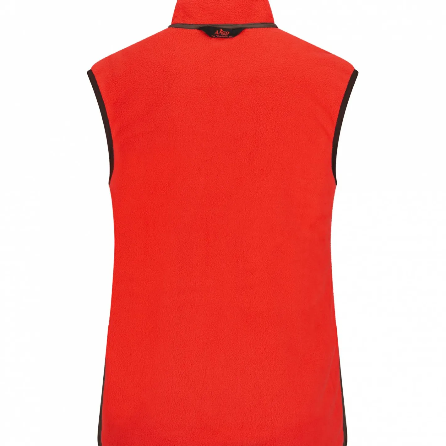 il Lago Prestige Outdoor- & Anglerwesten<Teddyfleece-Weste Herren (Braun/Rot)
